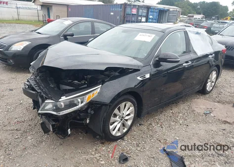 2016 Kia Optima Ex из США, поврежденный, VIN 5XXGU4L31GG009041